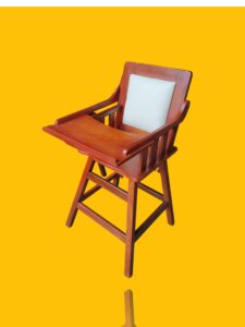 silla pollería roja urbana